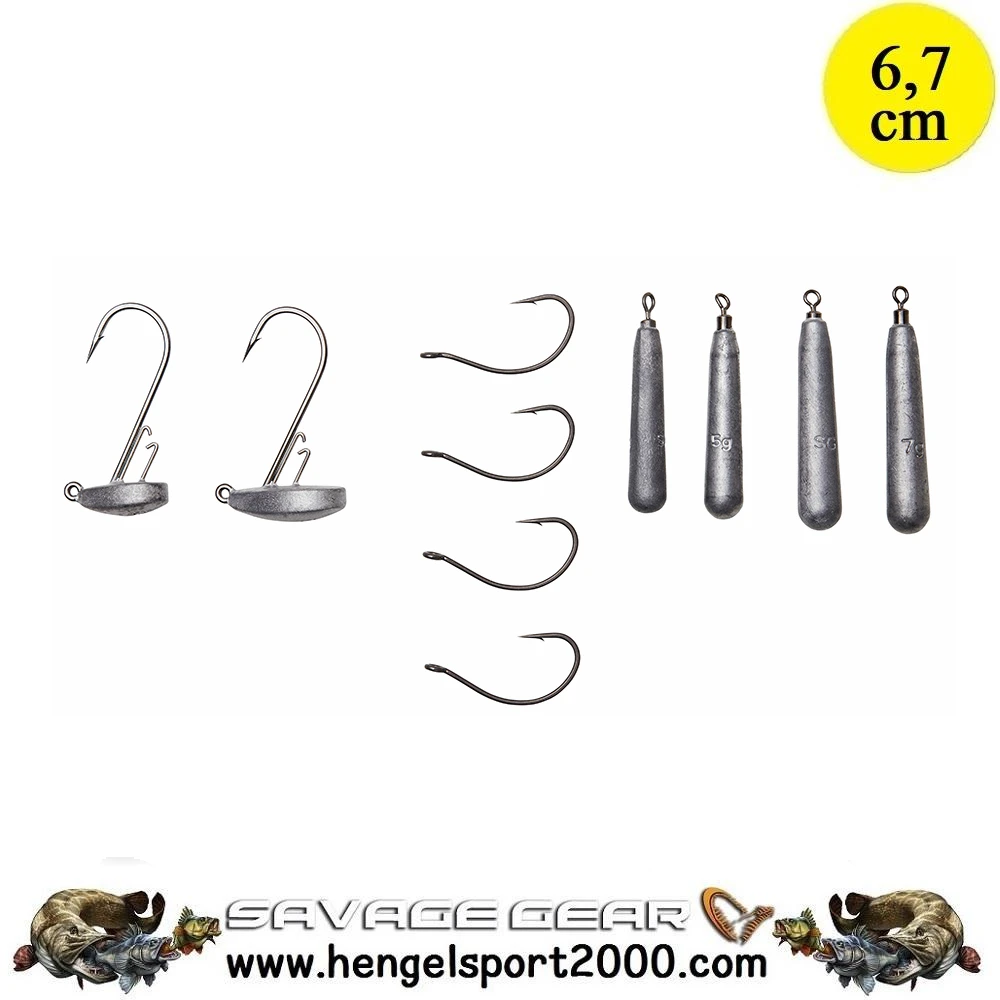 Savage Gear 3D Crayfish Kit 6,7cm Mixed Colors 30PCS 3 Savage Gear 3D Crayfish Kit 6,7cm Mixed Colors 30PCS - Afbeelding 3