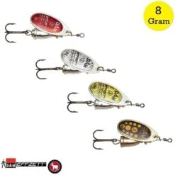 DAM Effzett Executor Spinner 8 Gram | Reflex Red