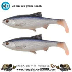 Savage Gear 3D River Roach Shad LB 22 Cm (2 Stuks) | Roach -Visuitrusting Winkel 1386090ed1e816f8d58926ed7e0a4d75