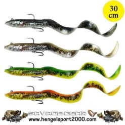 Savage Gear 4D Real Eel Ready To Fish 30cm | Fire Tiger PHP