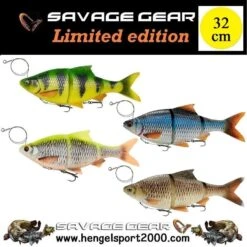 Savage Gear 4D Line Thru Roach 32 Cm | Perch SS