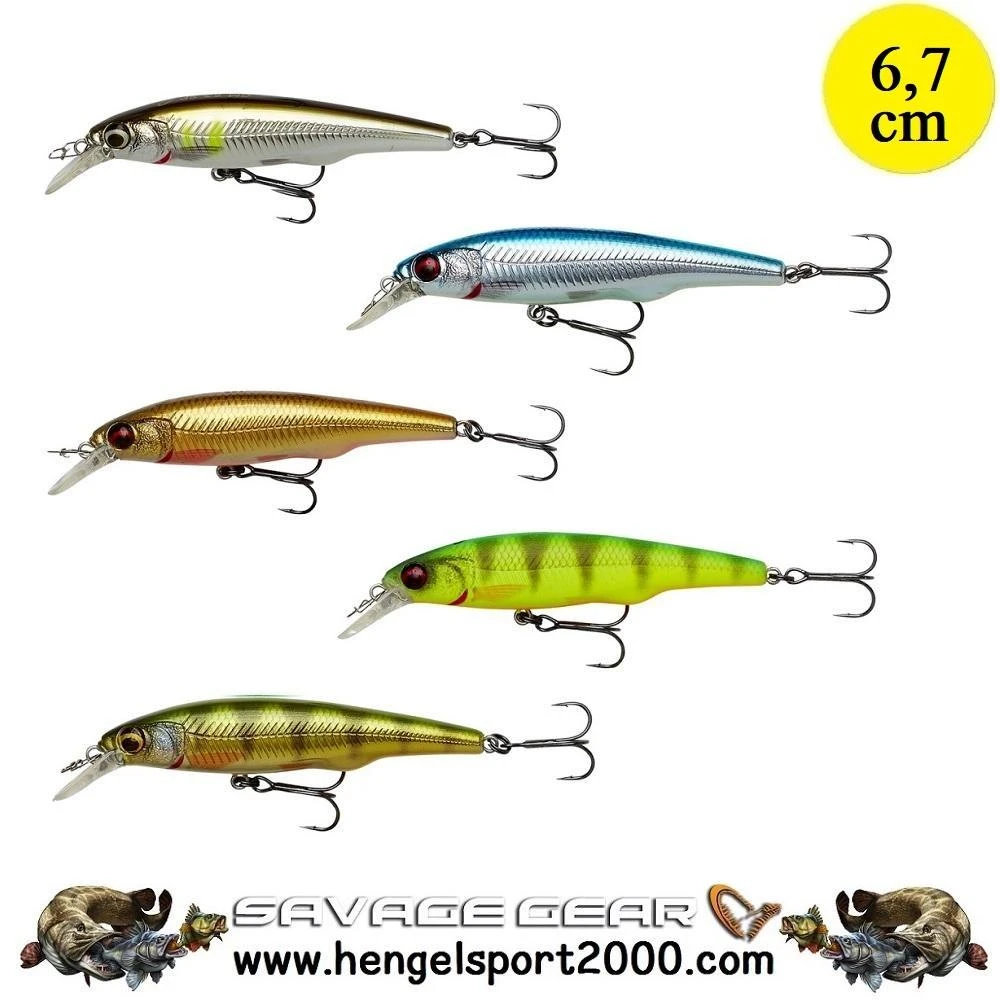 Savage Gear Gravity Twitch SR 6.7 Cm | AYU Chrome 1 Savage Gear Gravity Twitch SR 6.7 Cm | AYU Chrome