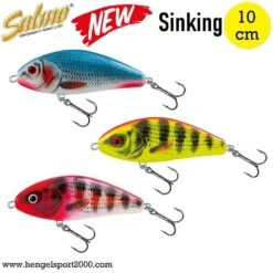 Salmo Fatso Sinking 10 Cm | Bleeding Blue Shad