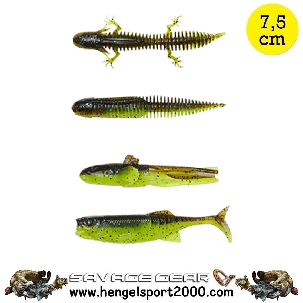 Savage Gear Ned Kit 7,5cm Floating Mix Colors 28PCS 2 Savage Gear Ned Kit 7,5cm Floating Mix Colors 28PCS - Afbeelding 2