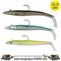 Savage Gear Saltwater Sandeel Lures 12.5 Cm | Blue Silver