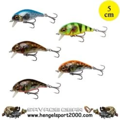 Savage Gear 3D Goby Crank SR 5 Cm | Blue Silver