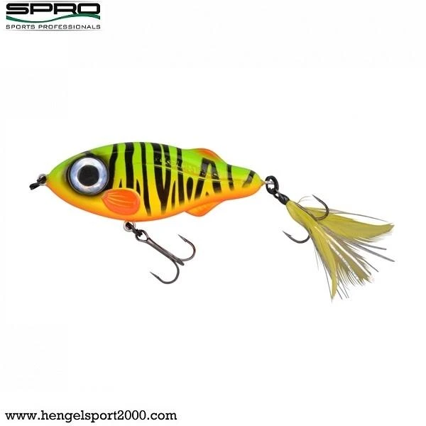 Spro Fat Iris Flash Jerk 95 | Firetiger 2 Spro Fat Iris Flash Jerk 95 | Firetiger - Afbeelding 2