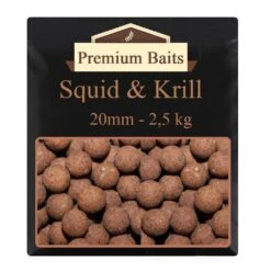Premium Squid And Krill Boilies 20mm 2,5kg