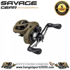 Savage Gear SG8 Baitcaster Reel 100 BC | Low Speed LH -Visuitrusting Winkel 4c74432eb48a128bb717df4d2412c200