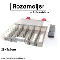 Rozemeijer Tackle Tainers S36 Afmeting: 28 X 17 X 4cm -Visuitrusting Winkel 4e2bef6afe419dcc10314a0fe2644348
