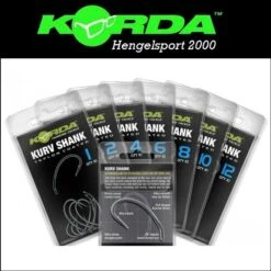 Korda Kurv Shank Hook | Size 4