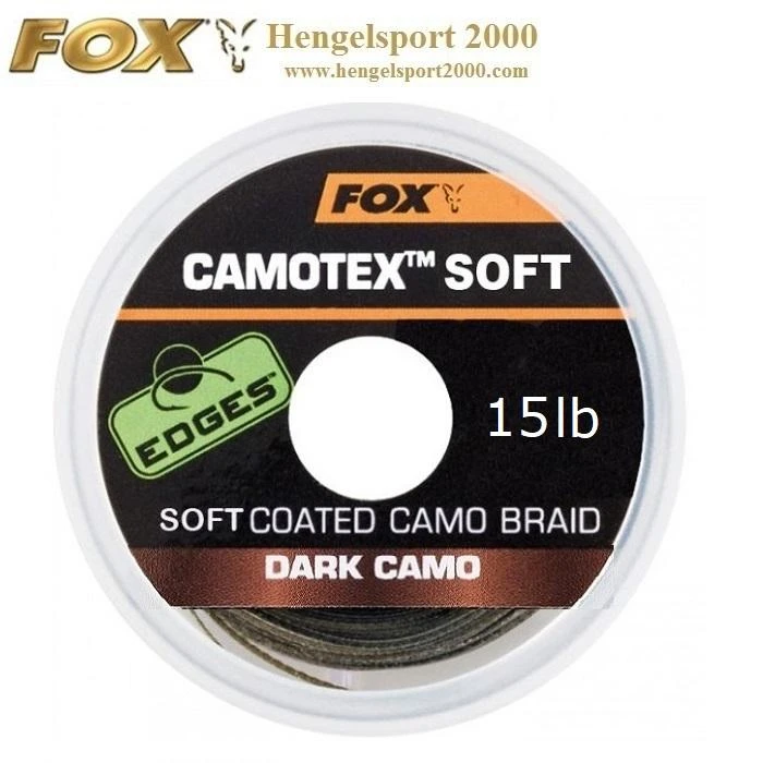 Fox Camotex Soft Dark Camo | 15LB 2 Fox Camotex Soft Dark Camo | 15LB - Afbeelding 2