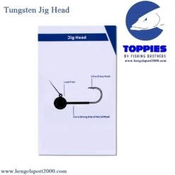 Toppies Fishing Tungsten Jigheads Black 3.5 Gram | H1 (3 PCS) -Visuitrusting Winkel 6038eefb7cc51e7fffefdeea321d5dd7