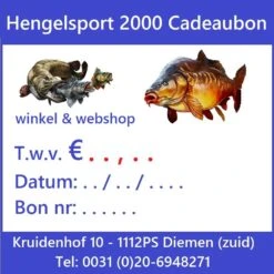 Hengelsport Cadeaubon | € 10,-