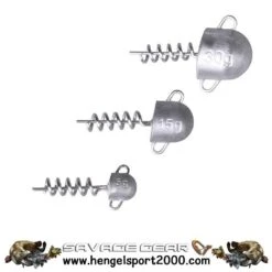 Savage Gear Corkscrew Heads | 3 Gram (3pcs)