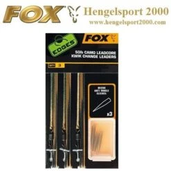 Fox 50lb Camo Leadcore Kwik Change Leaders