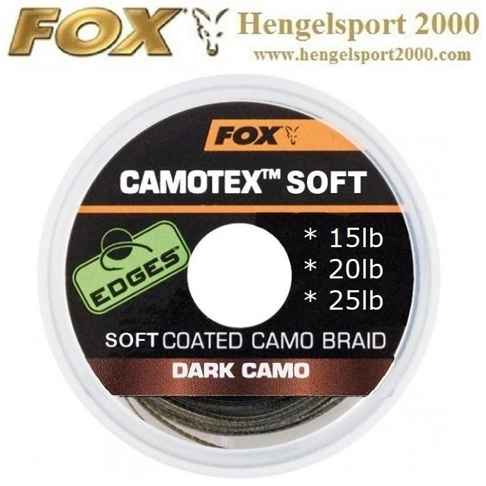 Fox Camotex Soft Dark Camo | 15LB 1 Fox Camotex Soft Dark Camo | 15LB