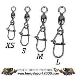Savage Gear Eggsnap Swivel | Maat XS 17 Kg