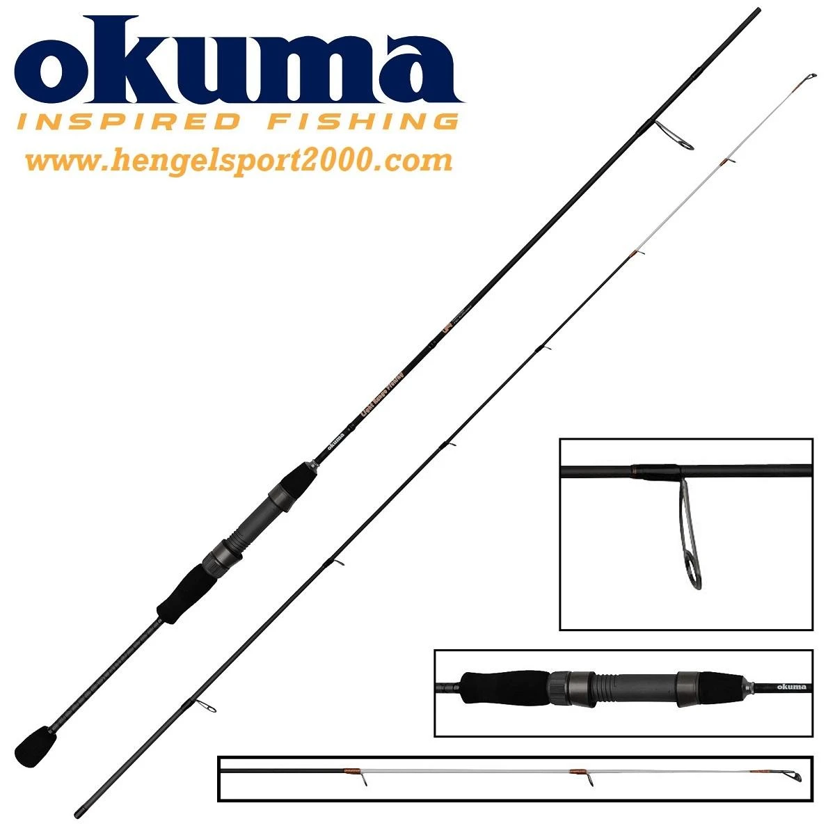 Okuma Light Range Fishing Spin 216 Cm 3 - 12 Gram 1 Okuma Light Range Fishing Spin 216 Cm 3 - 12 Gram