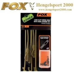 Fox Lead Clip Tubing Rigs With Kwik Change Kit