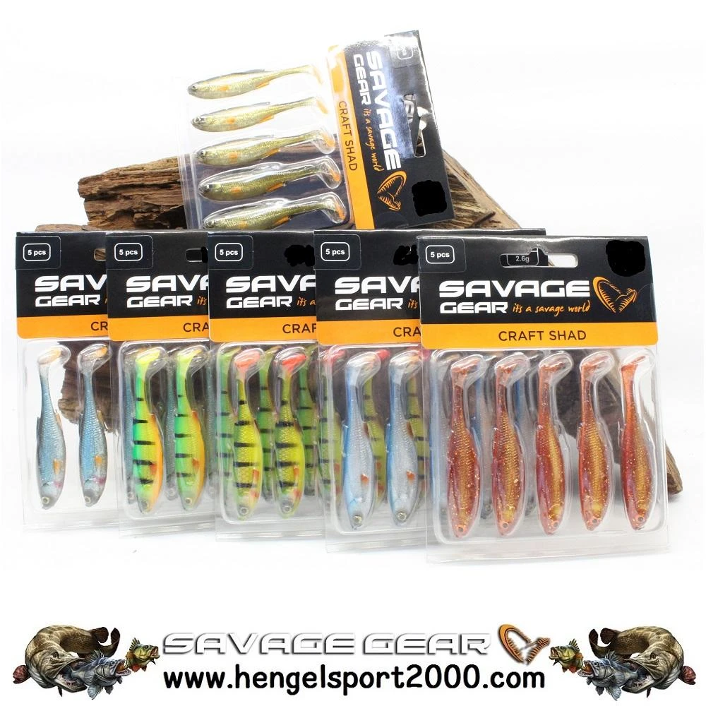 Savage Gear Craft Shad 8,8cm | Blue Pearl 2 Savage Gear Craft Shad 8,8cm | Blue Pearl - Afbeelding 2