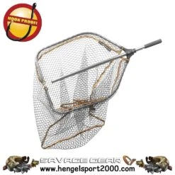 Savage Gear Pro Tele Folding Net XL 85x70x80cm Rubber Mesh 20mm -Visuitrusting Winkel 841a8b28c2aa2a8c1c785842fd2c7755