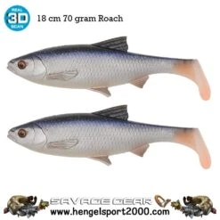 Savage Gear 3D River Roach Shad LB 18 Cm (2 Stuks) | Roach -Visuitrusting Winkel 890d3b4bab3f1a49a2067d4babf34254