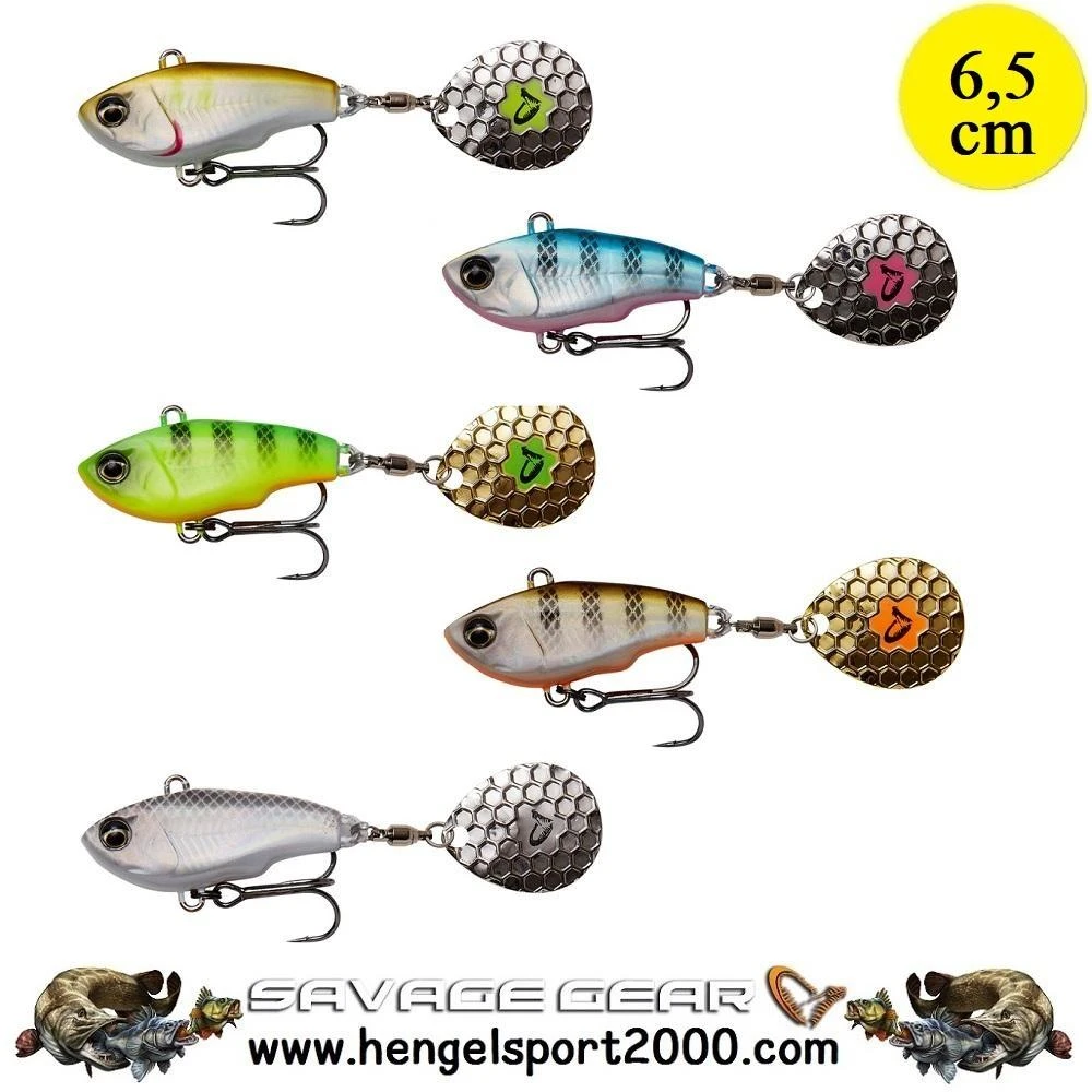 Savage Gear Fat Tail Spin 6,5 Cm | AYU 1 Savage Gear Fat Tail Spin 6,5 Cm | AYU