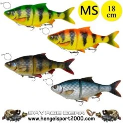 Savage Gear 4D Line Thru Roach 18 Cm MS | Firetiger