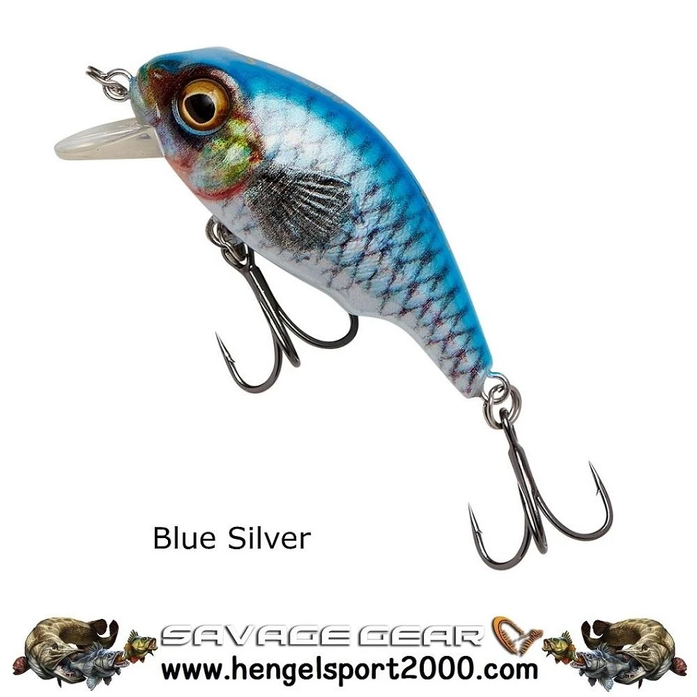 Savage Gear 3D Goby Crank SR 4 Cm | Blue Silver 5 Savage Gear 3D Goby Crank SR 4 Cm | Blue Silver - Afbeelding 5