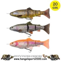 Savage Gear 4D Line Thru Trout 20 Cm | Rainbow SS