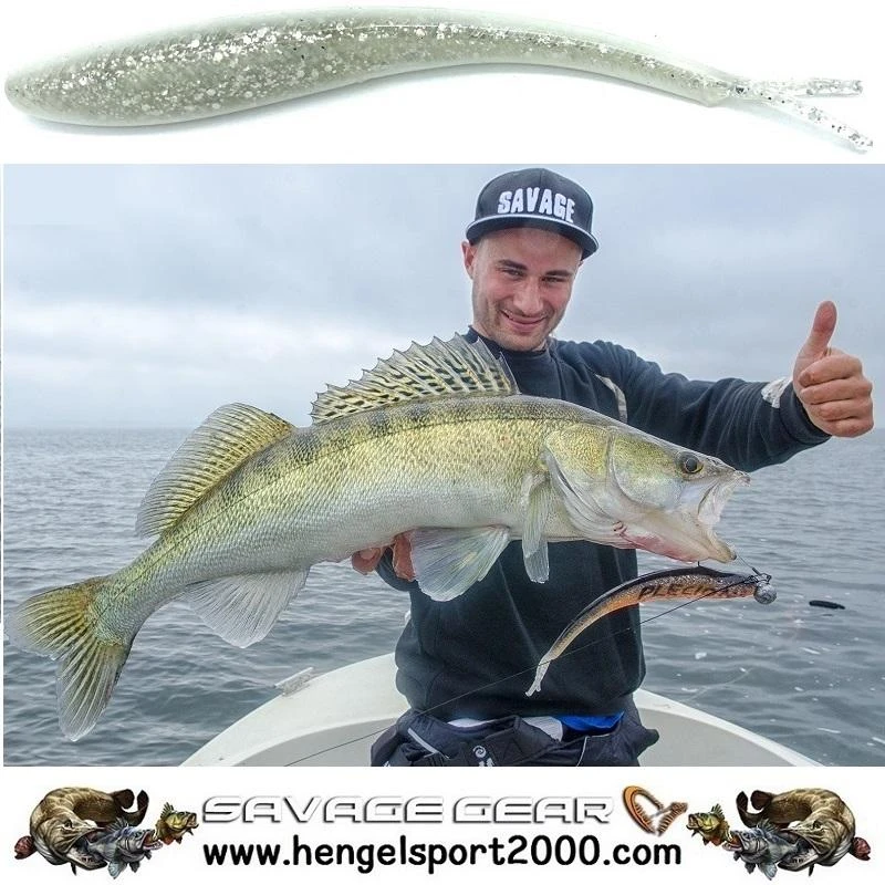 Savage Gear Monsters Slug 25cm | Chartreuse (2pcs) 3 Savage Gear Monsters Slug 25cm | Chartreuse (2pcs) - Afbeelding 3