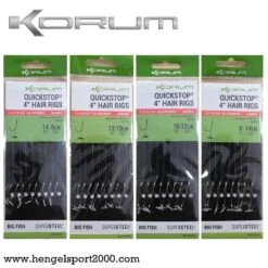Korum Quickstop Hair Rigs Barbed | Haak: 14 - 0.23mm