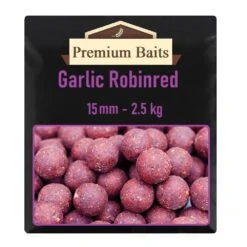 Premium Garlic Robinred Boilies 15mm 2,5 Kg