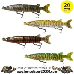 Savage Gear 3D Hard Pike 20 Cm | Striped Pike
