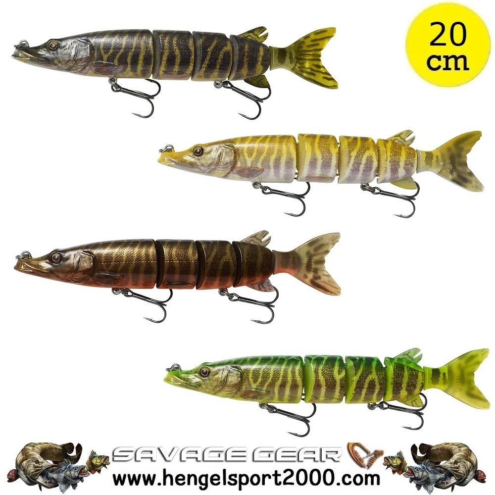 Savage Gear 3D Hard Pike 20 Cm | Striped Pike 1 Savage Gear 3D Hard Pike 20 Cm | Striped Pike
