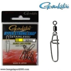 Gamakatsu Hyper S-Snap With H-Swivel | Maat 2 - 32kg