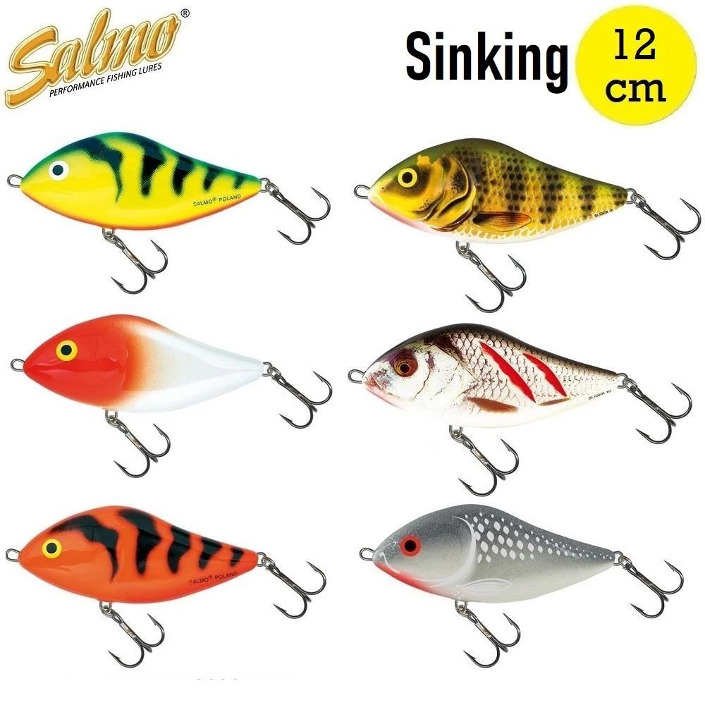 Salmo Slider 12 Cm Sinking | GT 1 Salmo Slider 12 Cm Sinking | GT