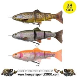 Savage Gear 4D Line Thru Trout 25 Cm | Rainbow SS