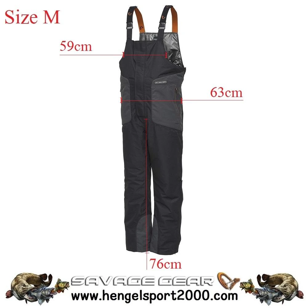 Savage Gear Heatlite Thermo Bib And Brace | M 3 Savage Gear Heatlite Thermo Bib And Brace | M - Afbeelding 3