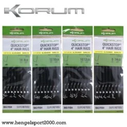 Korum Quickstop Hair Rigs Barbless | Haak: 14 - 0.23mm