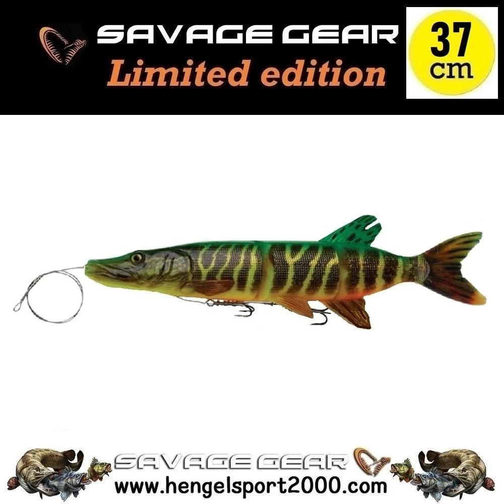 Savage Gear 4D Line Thru Pike 37 Cm 2 Savage Gear 4D Line Thru Pike 37 Cm - Afbeelding 2