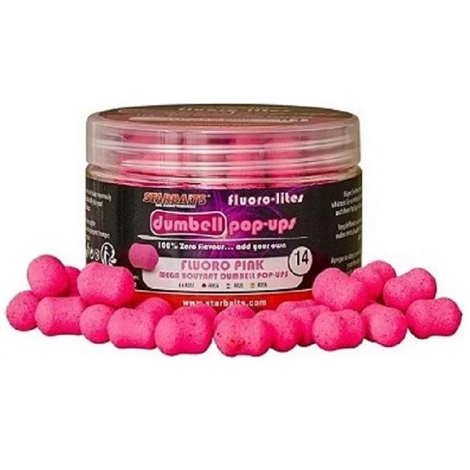 Fluoro Lite Dumbells | Pink 2 Fluoro Lite Dumbells | Pink - Afbeelding 2