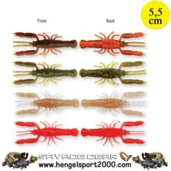 Savage Gear 3D Crayfish Rattling 5,5cm | Brown Orange