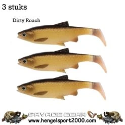 Savage Gear 3D Roach Paddle Tail Shad 10 Cm (3 Stuks) | Dirty Roach -Visuitrusting Winkel cef217104cc36c126634dedf37d87fb1