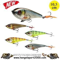 Savage Gear Deviator 10,5cm | Green Silver