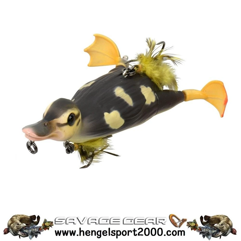 Savage Gear 3D Suicide Duck 10 Cm | Natural 2 Savage Gear 3D Suicide Duck 10 Cm | Natural - Afbeelding 2