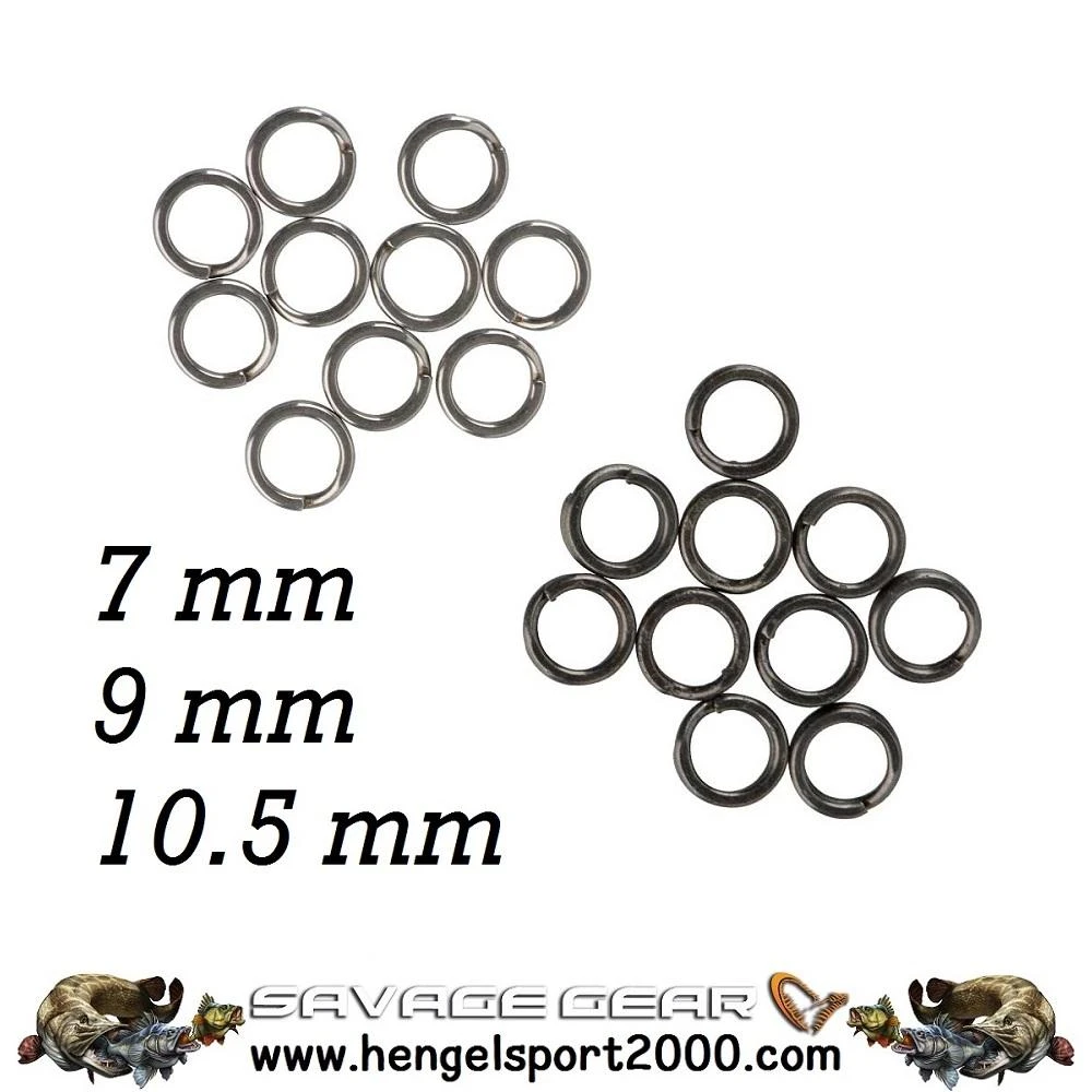Savage Gear Stainless Splitrings | 7 Mm 2 Savage Gear Stainless Splitrings | 7 Mm - Afbeelding 2