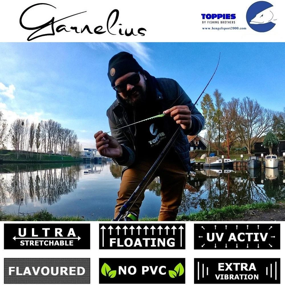 Toppies Fishing Garnelius 7cm | Chartreuse 2 Toppies Fishing Garnelius 7cm | Chartreuse - Afbeelding 2