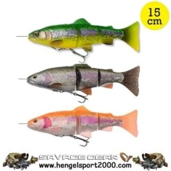 Savage Gear 4D Line Thru Trout 15 Cm | Rainbow SS